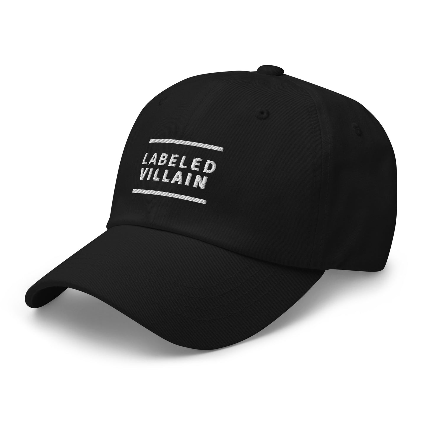 Labeled Villain Dad hat (2 lines)