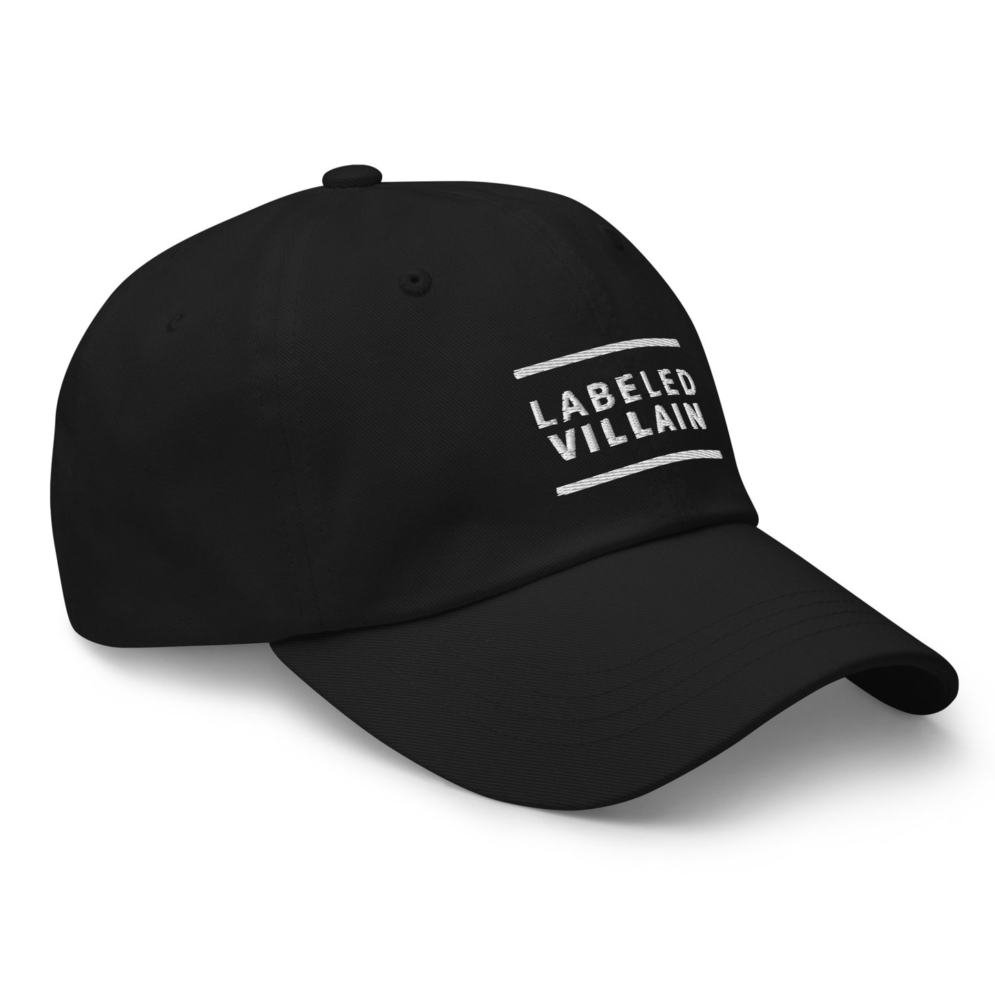 Labeled Villain Dad hat (2 lines)