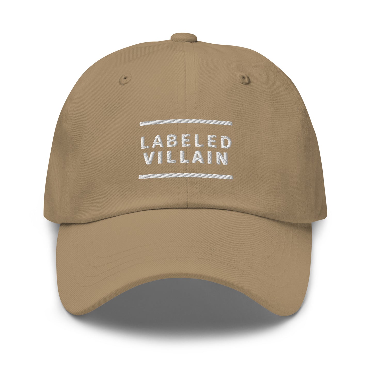 Labeled Villain Dad hat (2 lines)