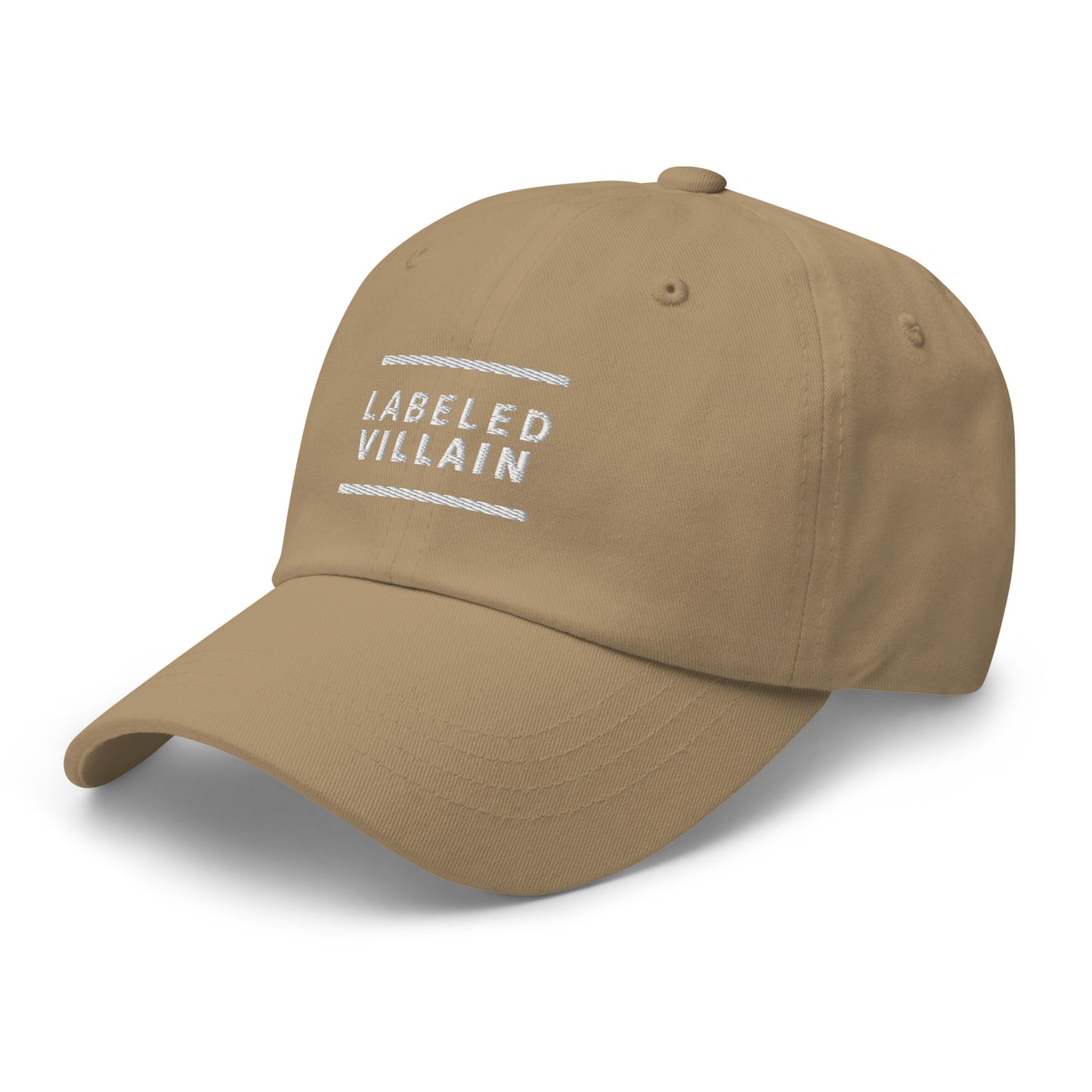Labeled Villain Dad hat (2 lines)