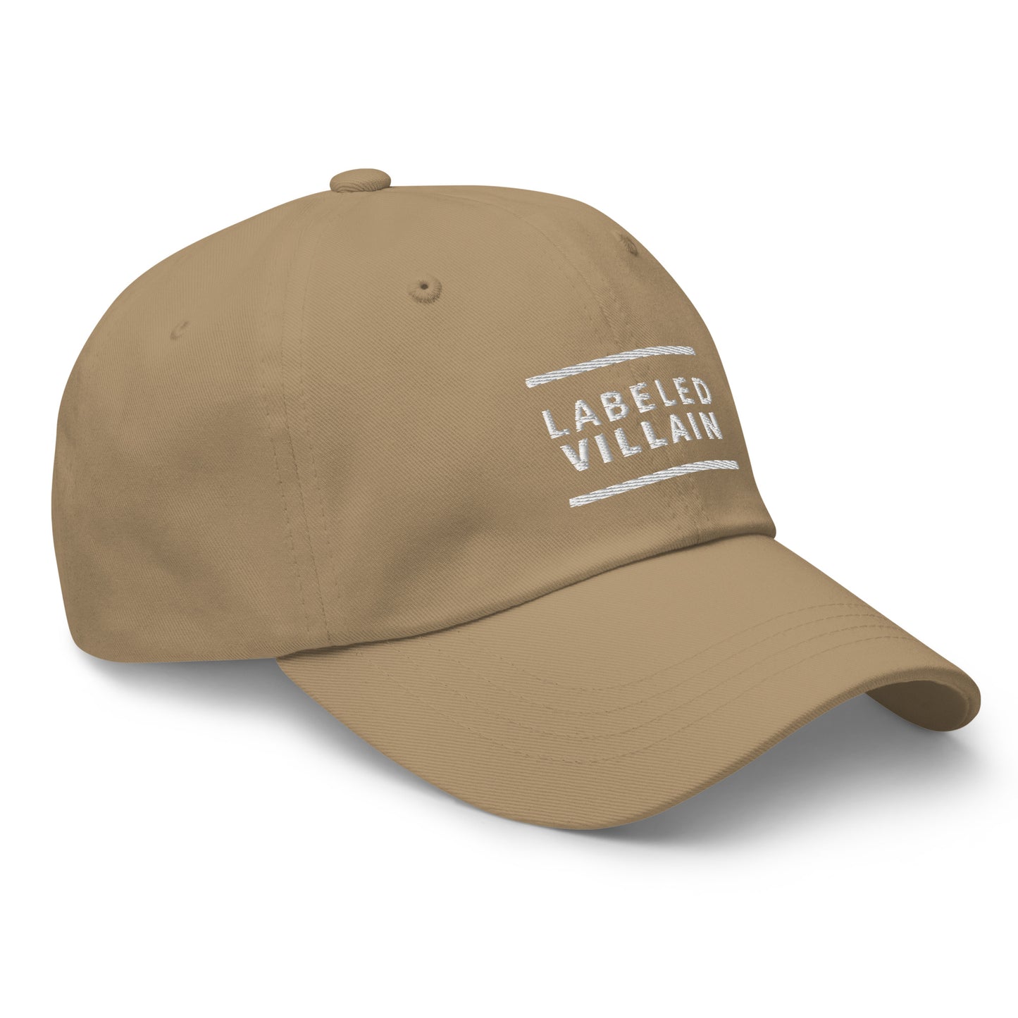 Labeled Villain Dad hat (2 lines)