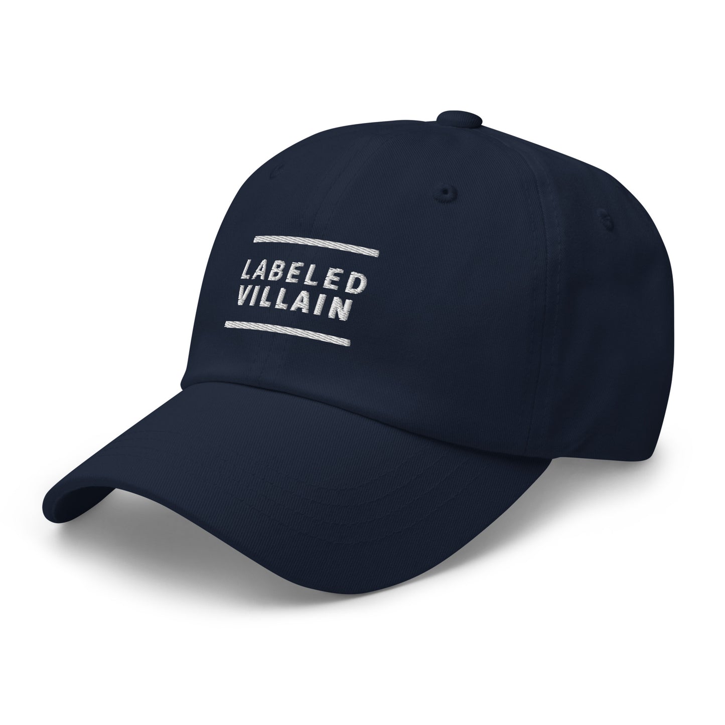 Labeled Villain Dad hat (2 lines)