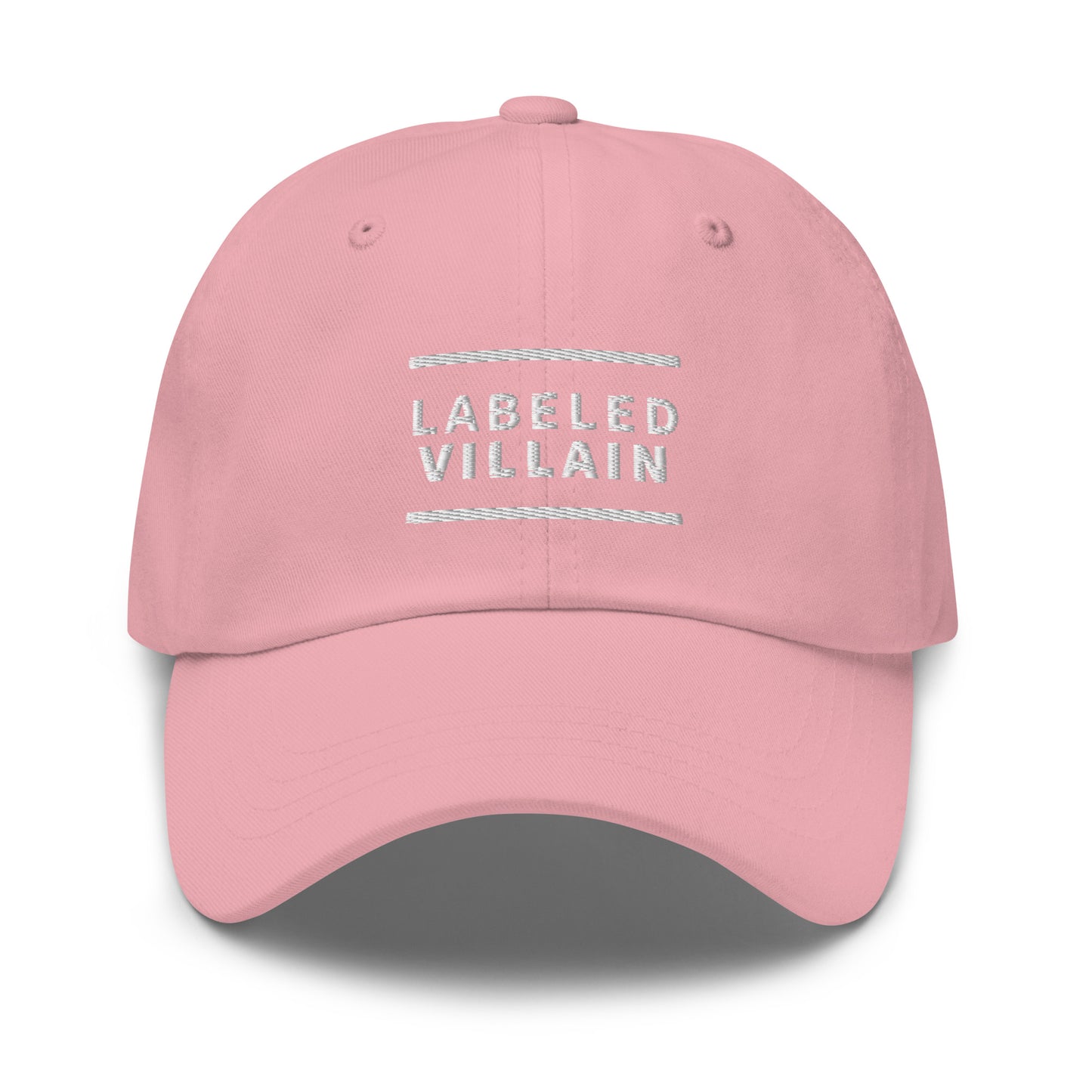 Labeled Villain Dad hat (2 lines)
