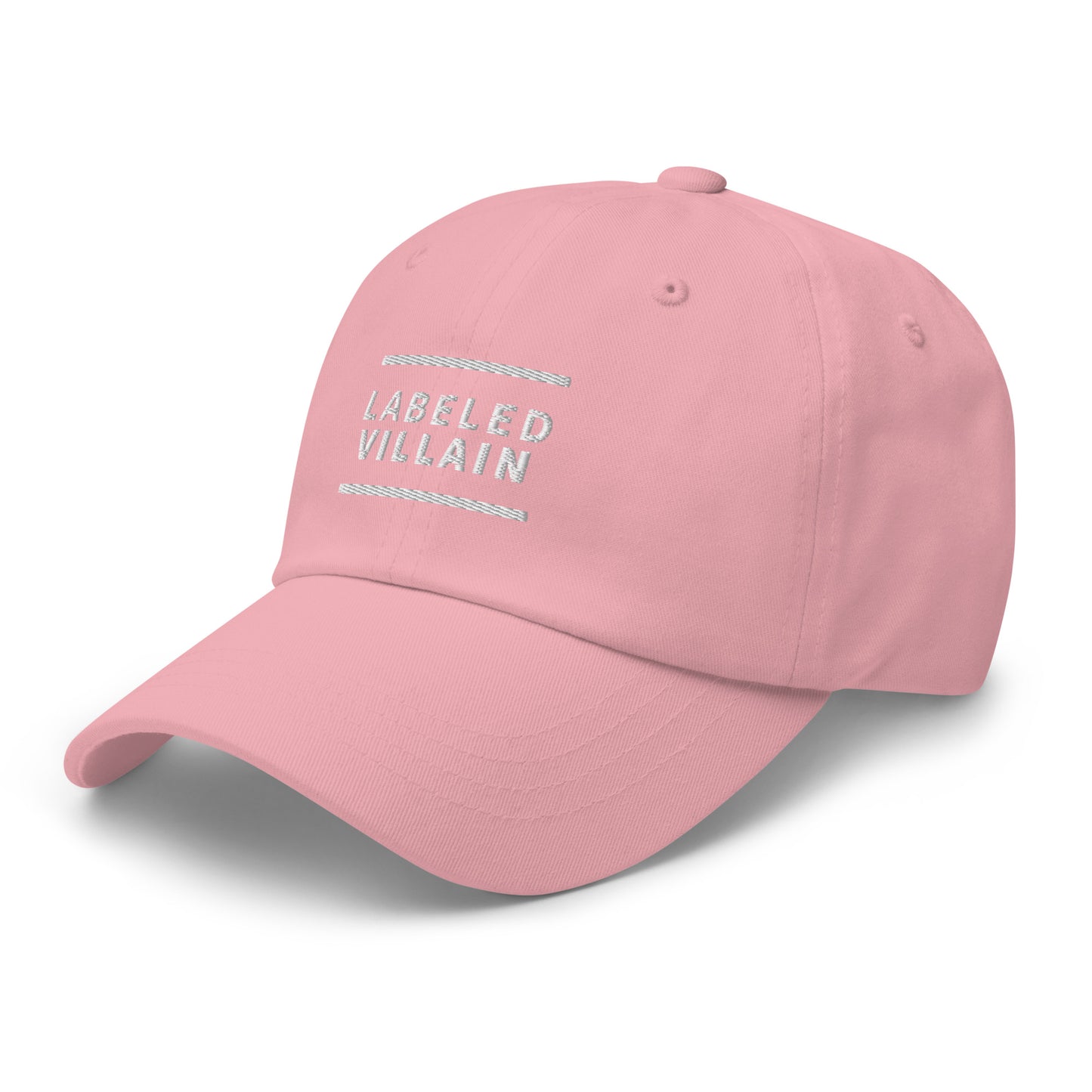 Labeled Villain Dad hat (2 lines)