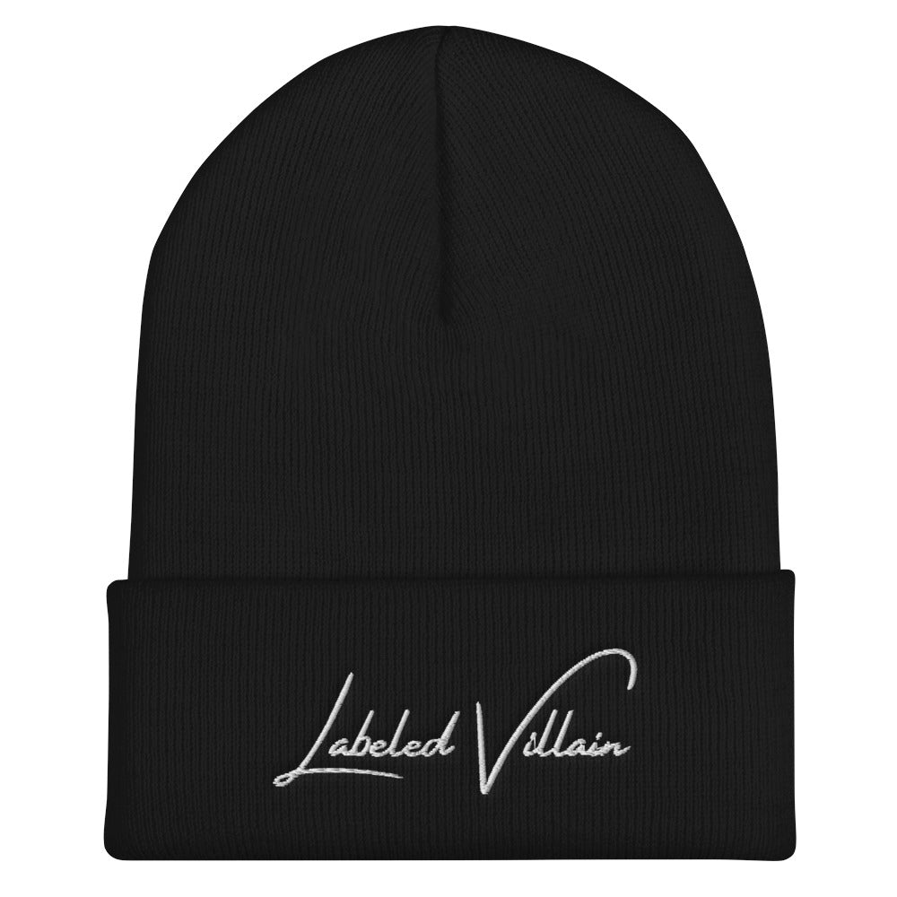 Labeled Villain (Signature) Cuffed Beanie