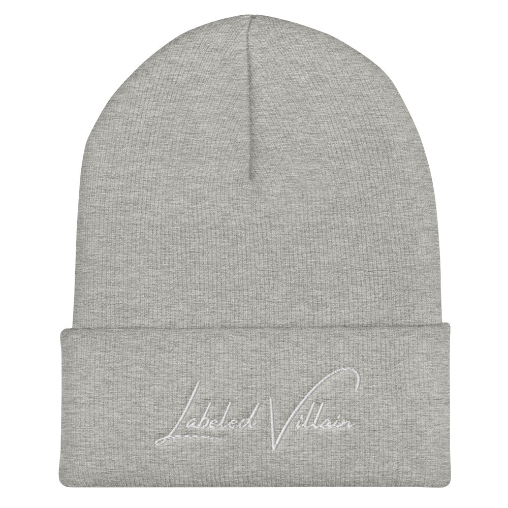 Labeled Villain (Signature) Cuffed Beanie