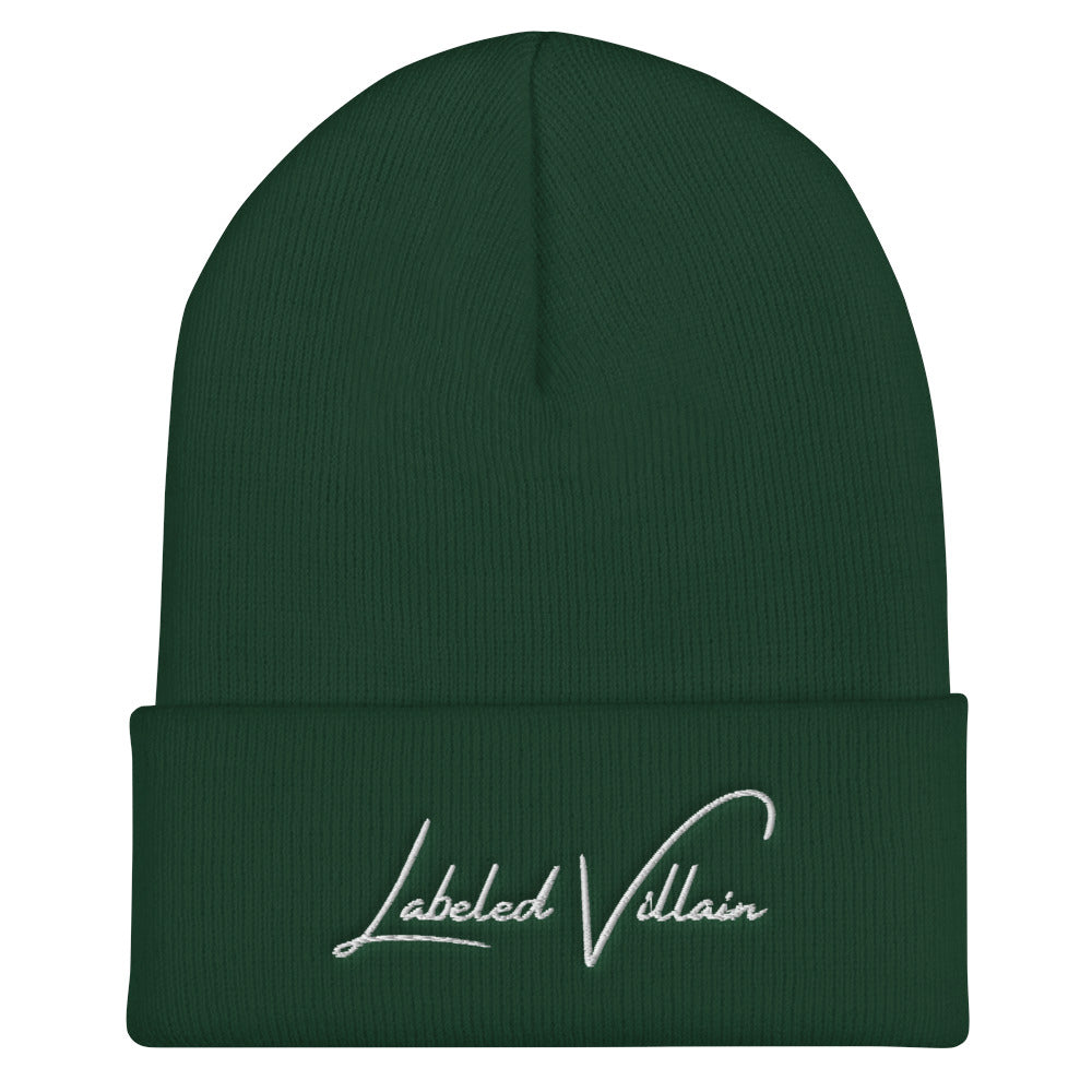 Labeled Villain (Signature) Cuffed Beanie