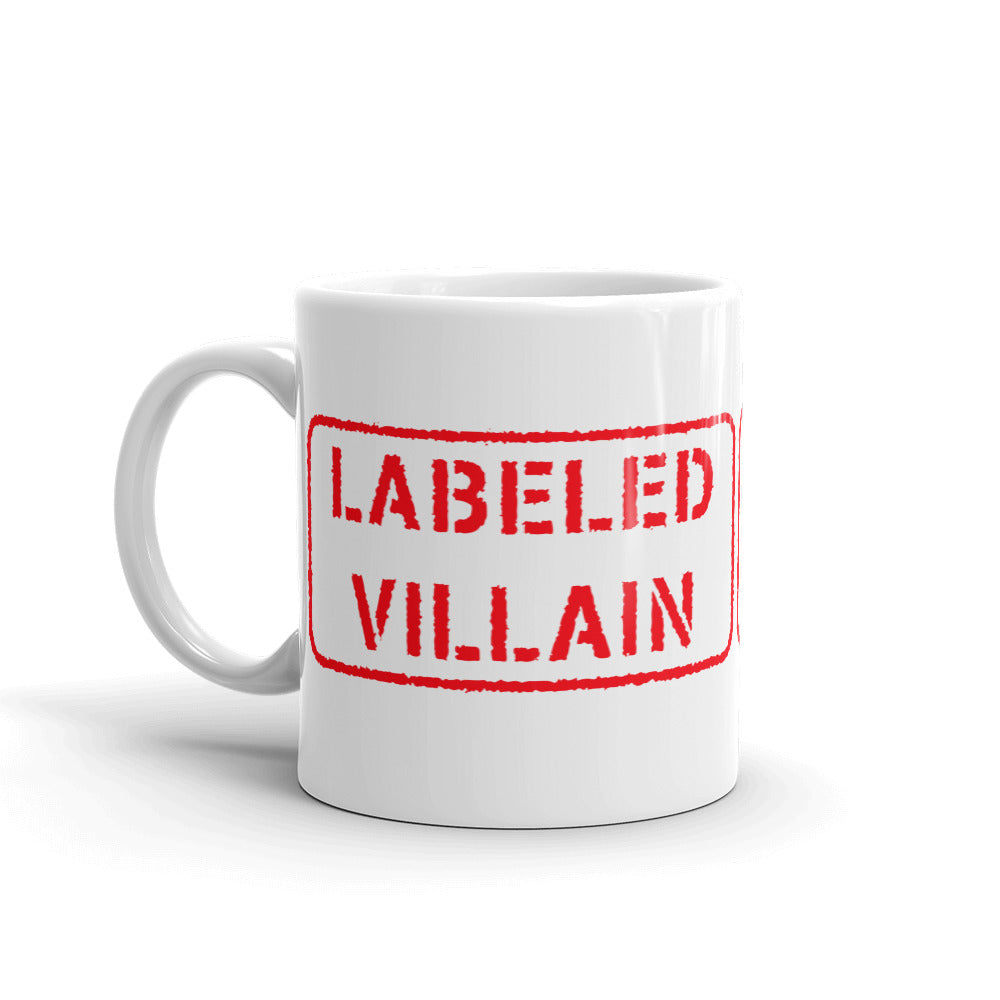 Labeled Villain Mug