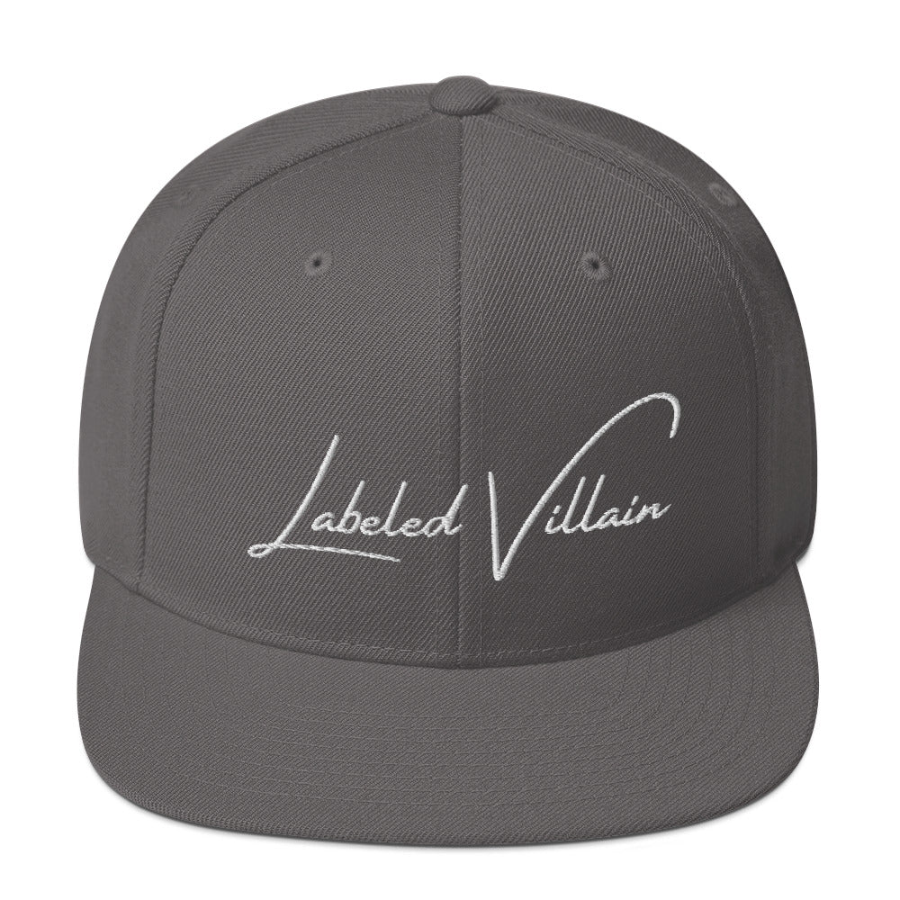 Labeled Villain Signature Snapback Hat