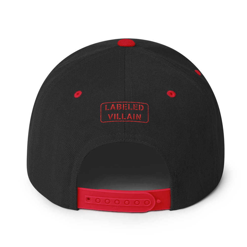 Labeled Villain Snapback