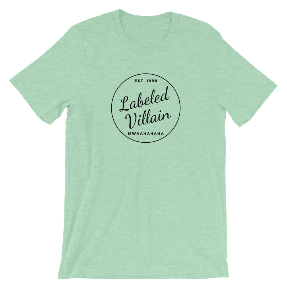 Labeled Villain T-Shirt (Circle)