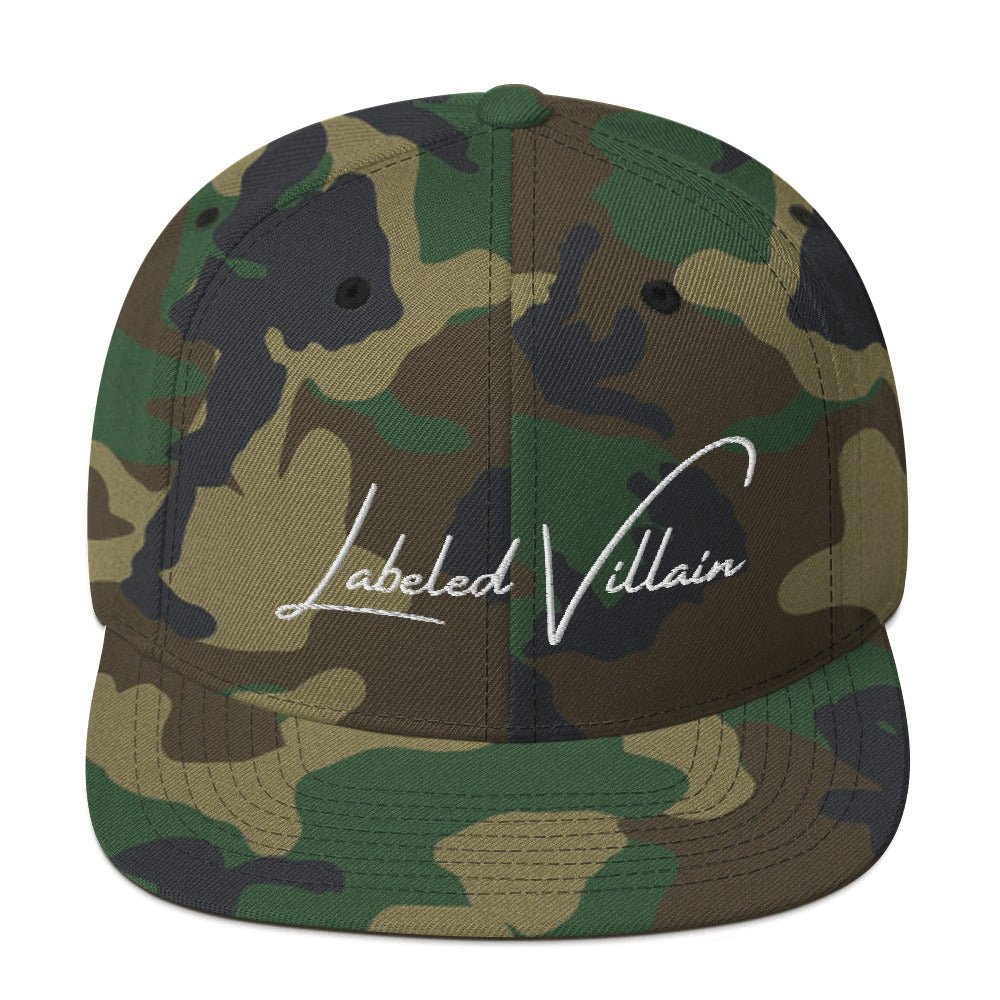 Labeled Villain Signature Snapback Hat