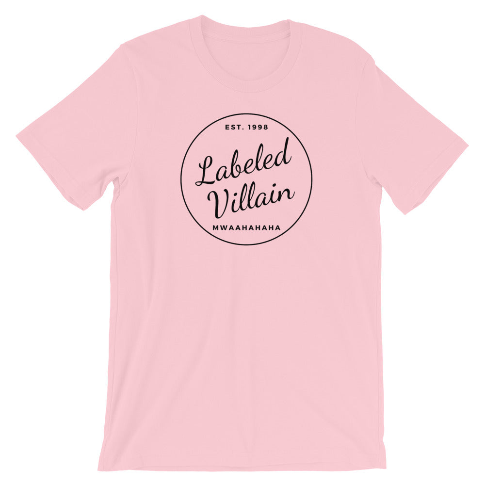 Labeled Villain T-Shirt (Circle)