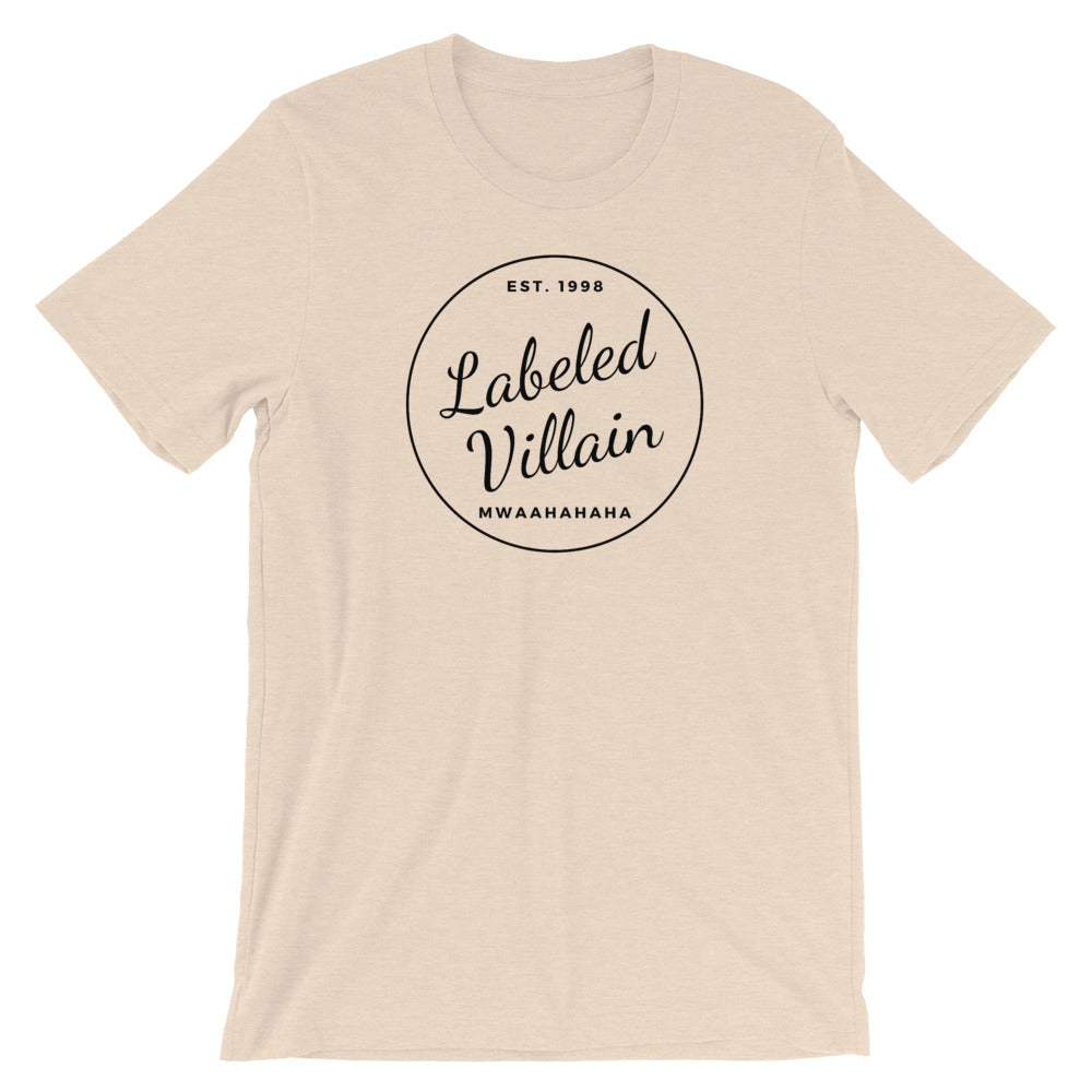 Labeled Villain T-Shirt (Circle)