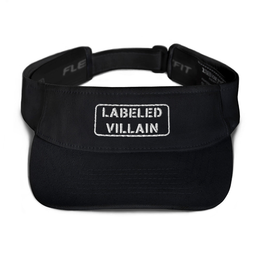 Labeled Villain Visor (White Stamp)