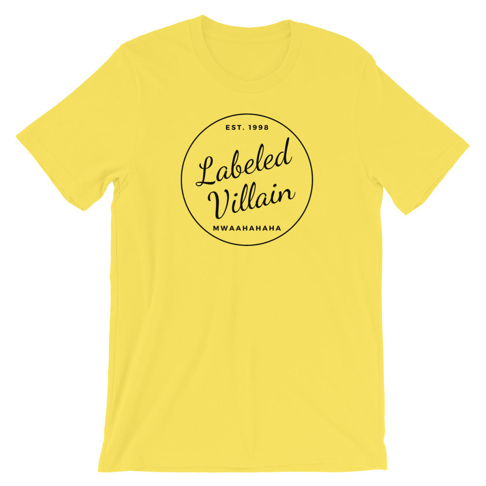 Labeled Villain T-Shirt (Circle)