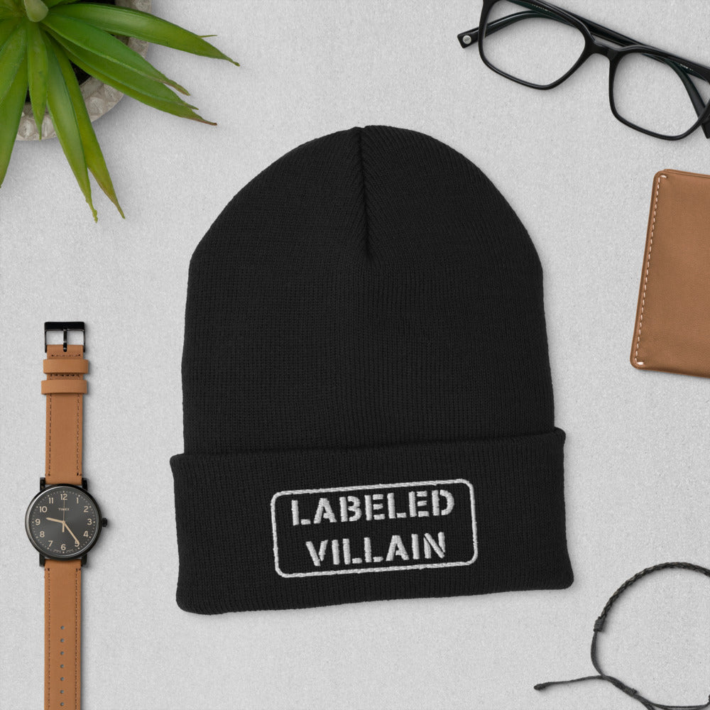 Labeled Villain Beanie