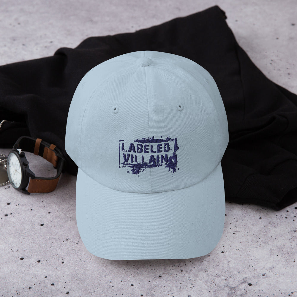Labeled Villain Dad hat (Splash Blue)