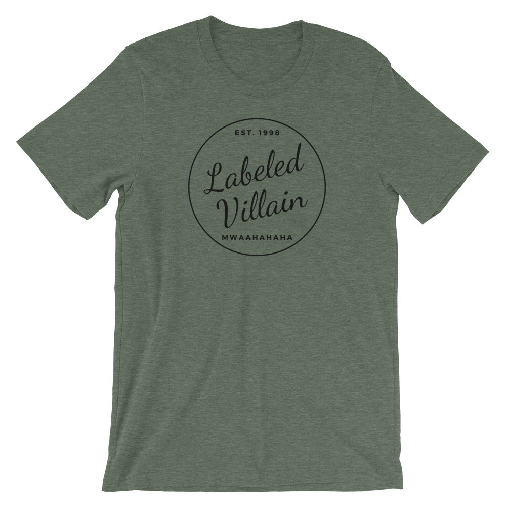 Labeled Villain T-Shirt (Circle)