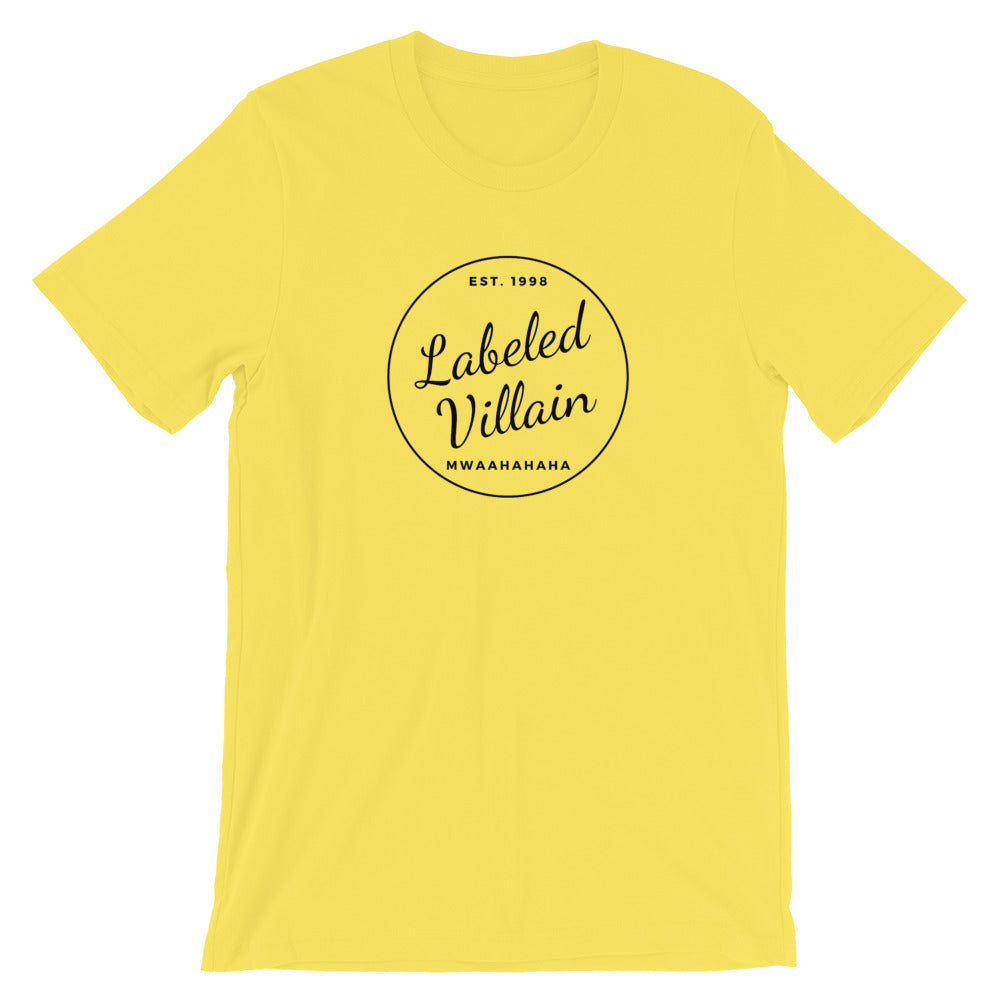 Labeled Villain T-Shirt (Circle)