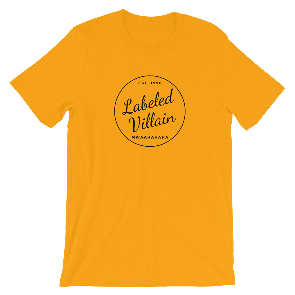 Labeled Villain T-Shirt (Circle)