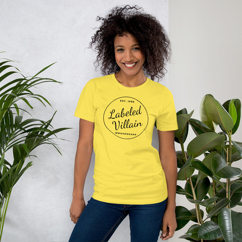 Labeled Villain T-Shirt (Circle)