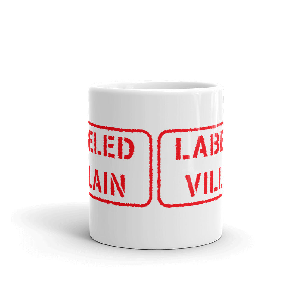 Labeled Villain Mug