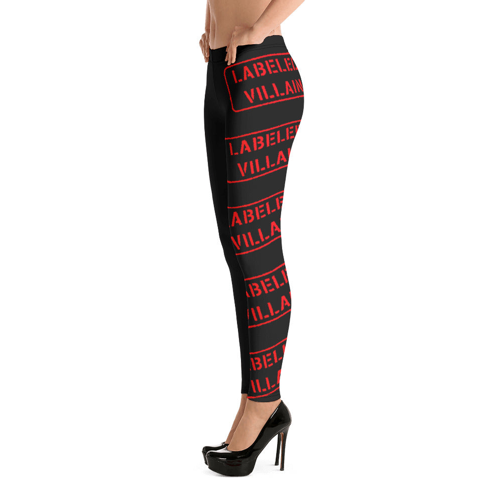 Labeled Villain Leggings