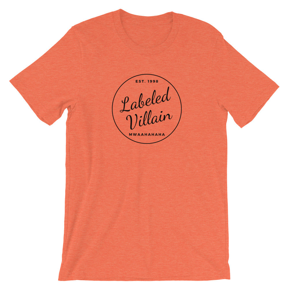 Labeled Villain T-Shirt (Circle)