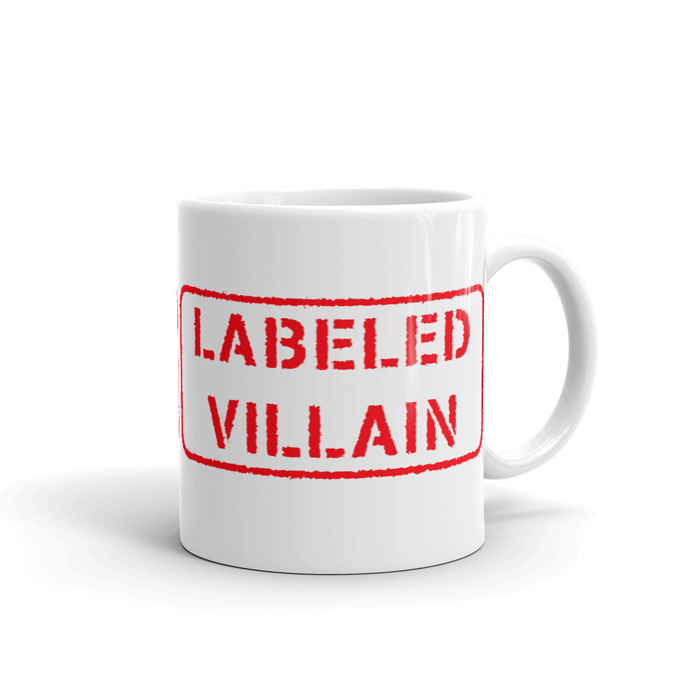 Labeled Villain Mug