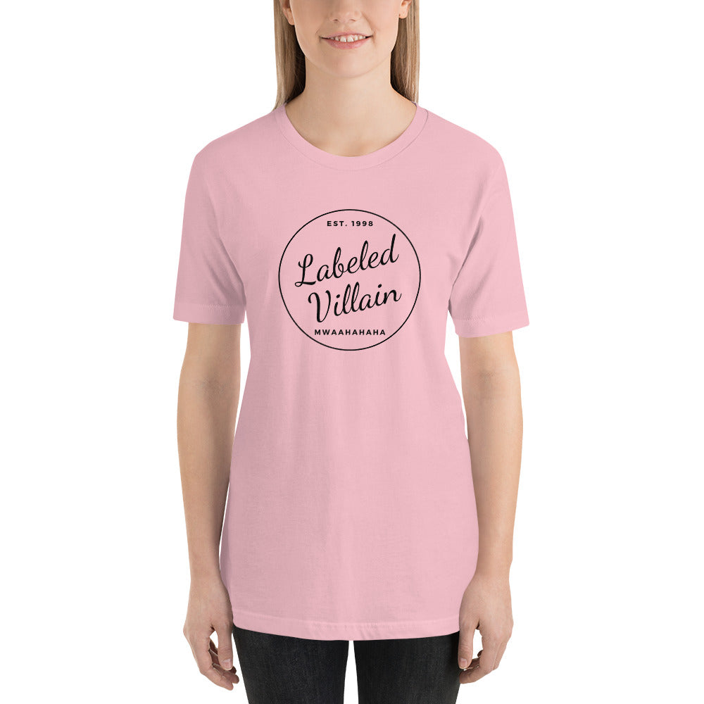 Labeled Villain T-Shirt (Circle)