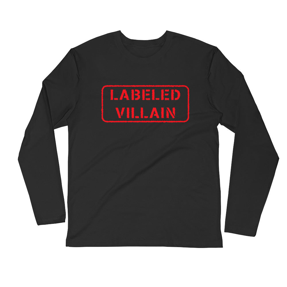 Labeled Villain Long Sleeve Fitted