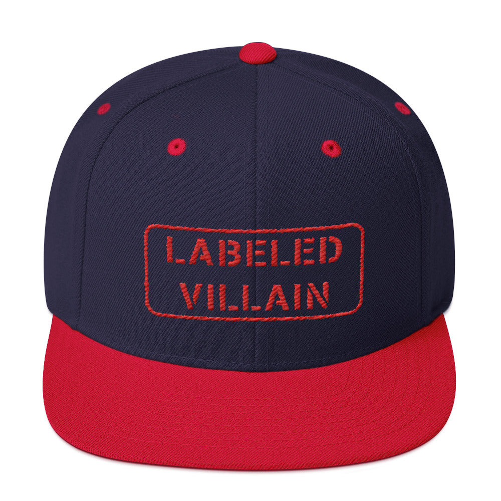 Labeled Villain Snapback