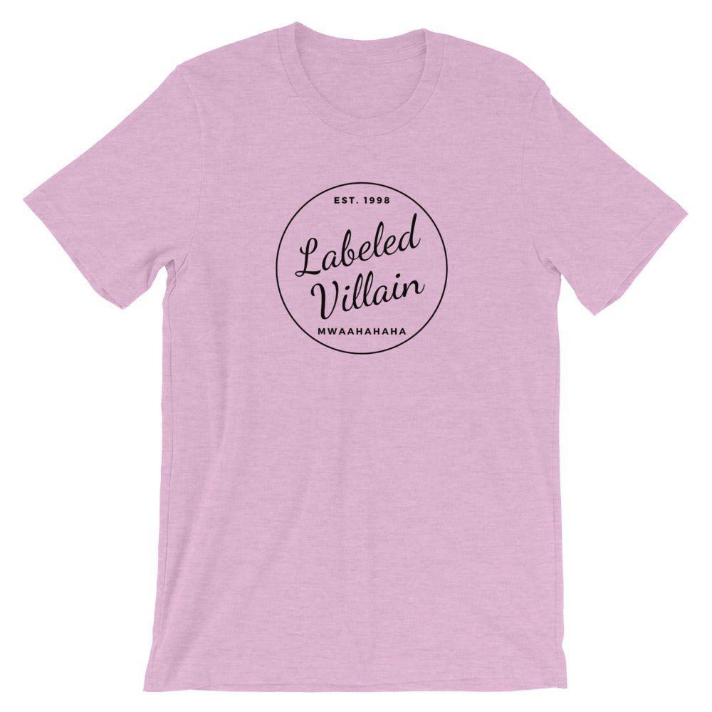 Labeled Villain T-Shirt (Circle)