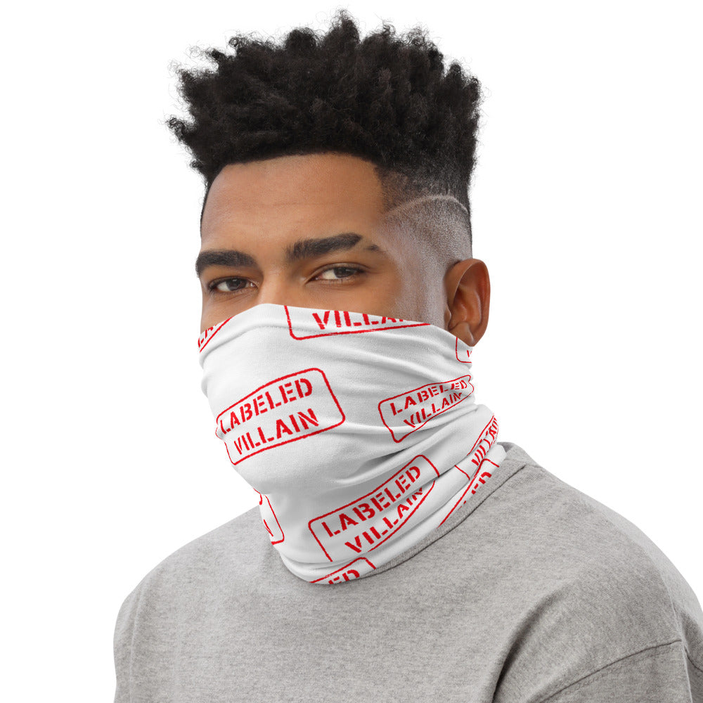 Labeled Villain Neck Gaiter