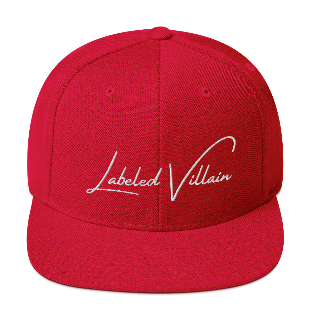 Labeled Villain Signature Snapback Hat