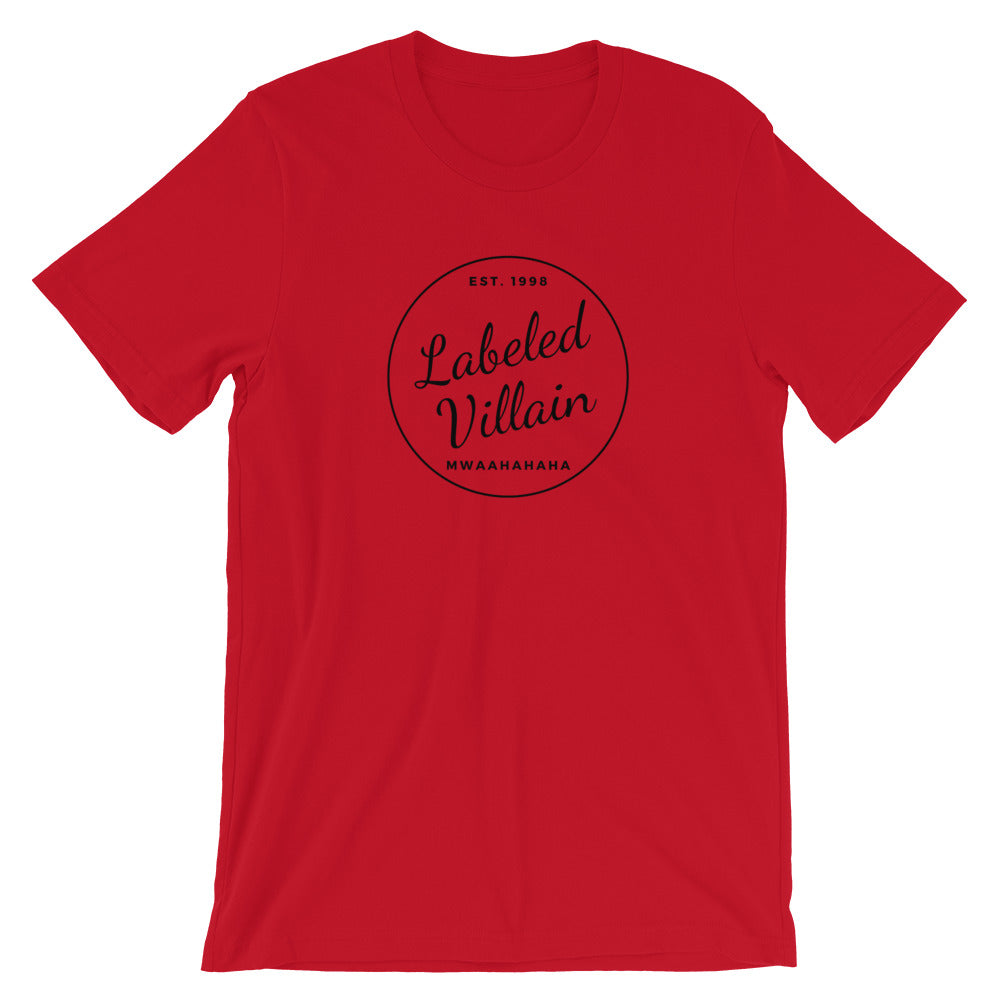 Labeled Villain T-Shirt (Circle)