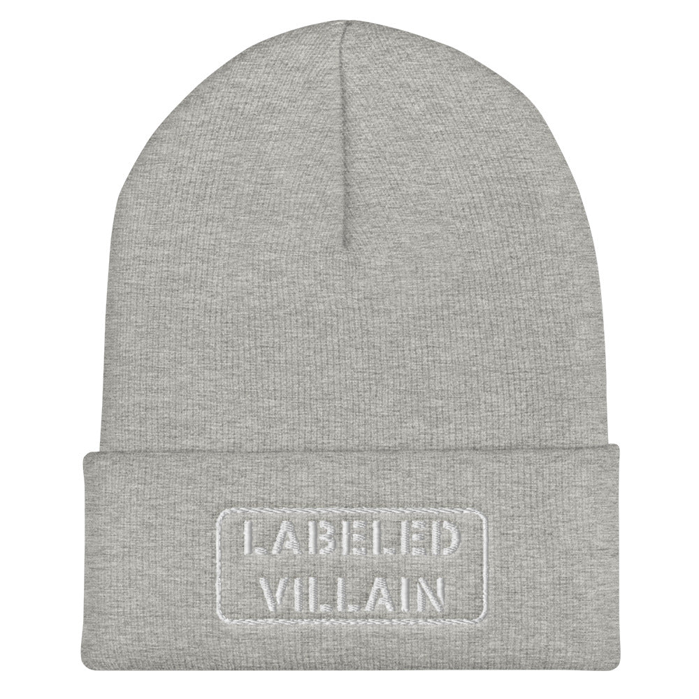 Labeled Villain Beanie