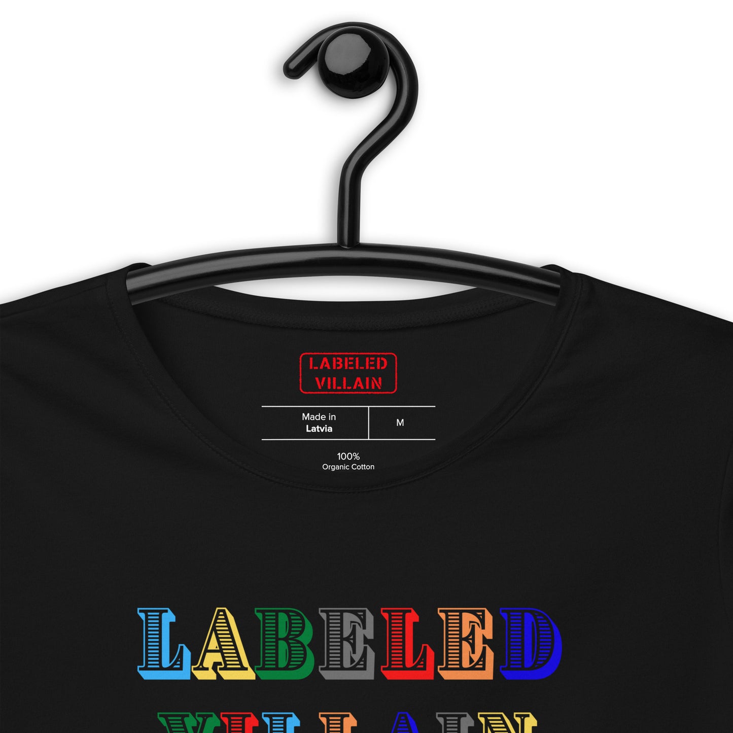 Labeled Villain Multi Crop Top