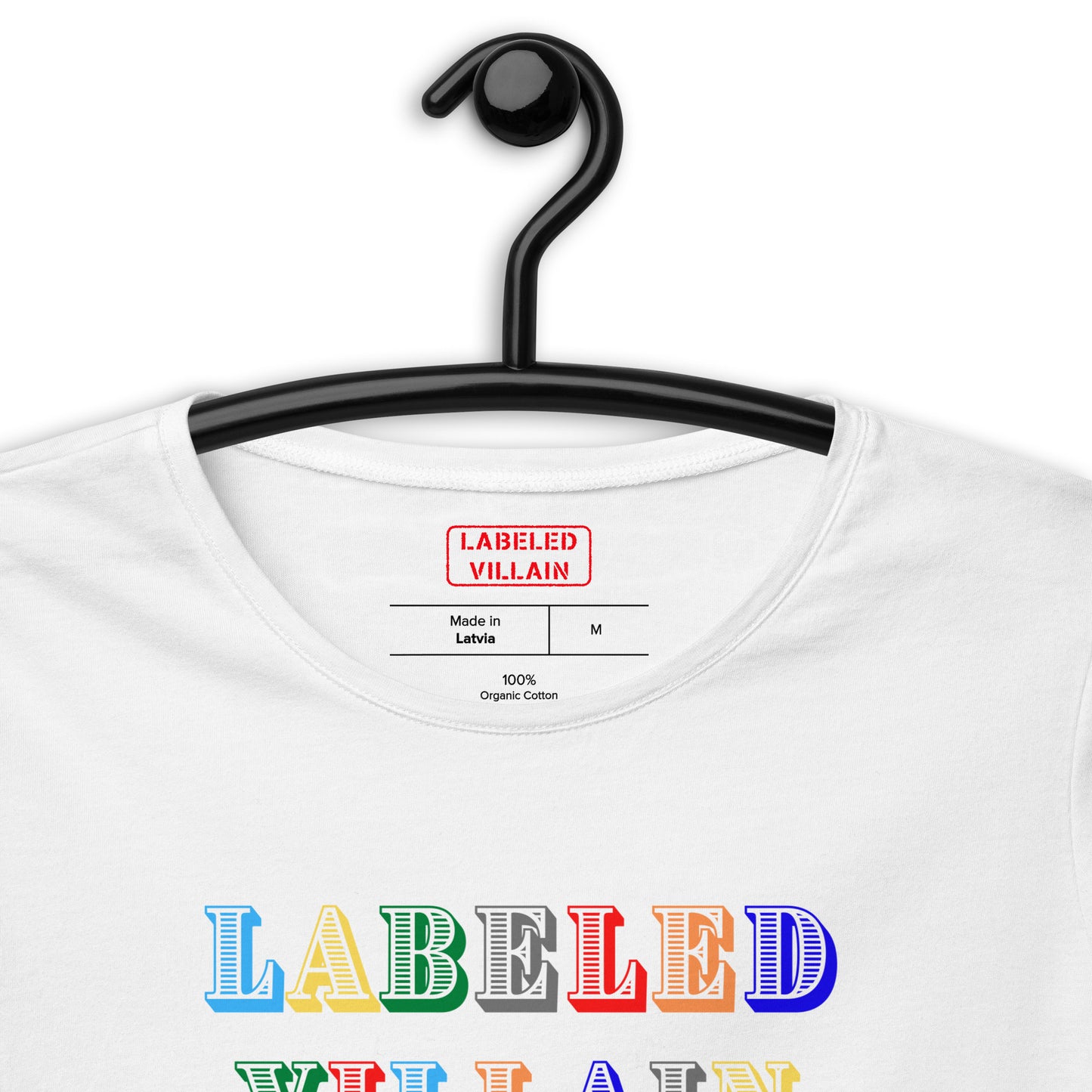 Labeled Villain Multi Crop Top