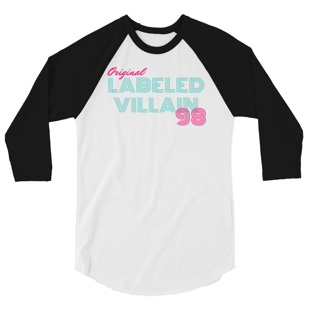 Labeled Villain raglan shirt (Miami)