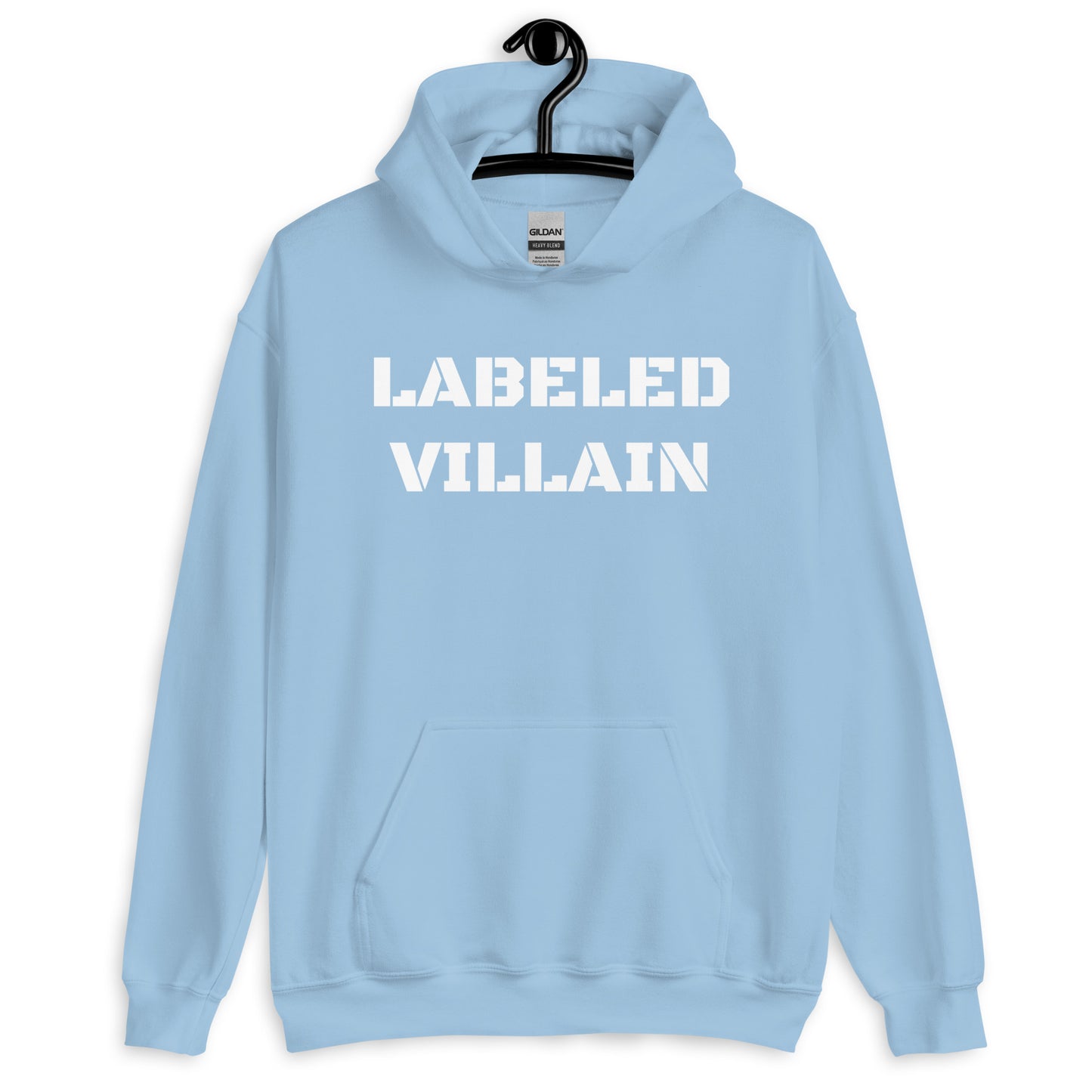 Labeled Villain (Stencil) Hoodie