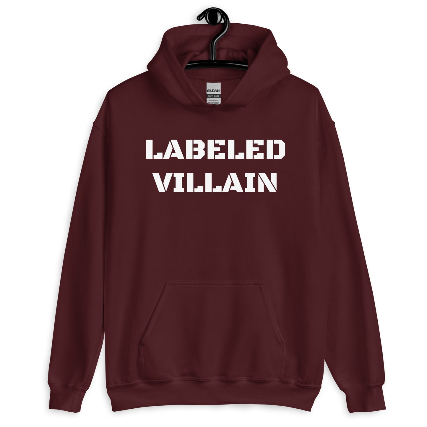 Labeled Villain (Stencil) Hoodie