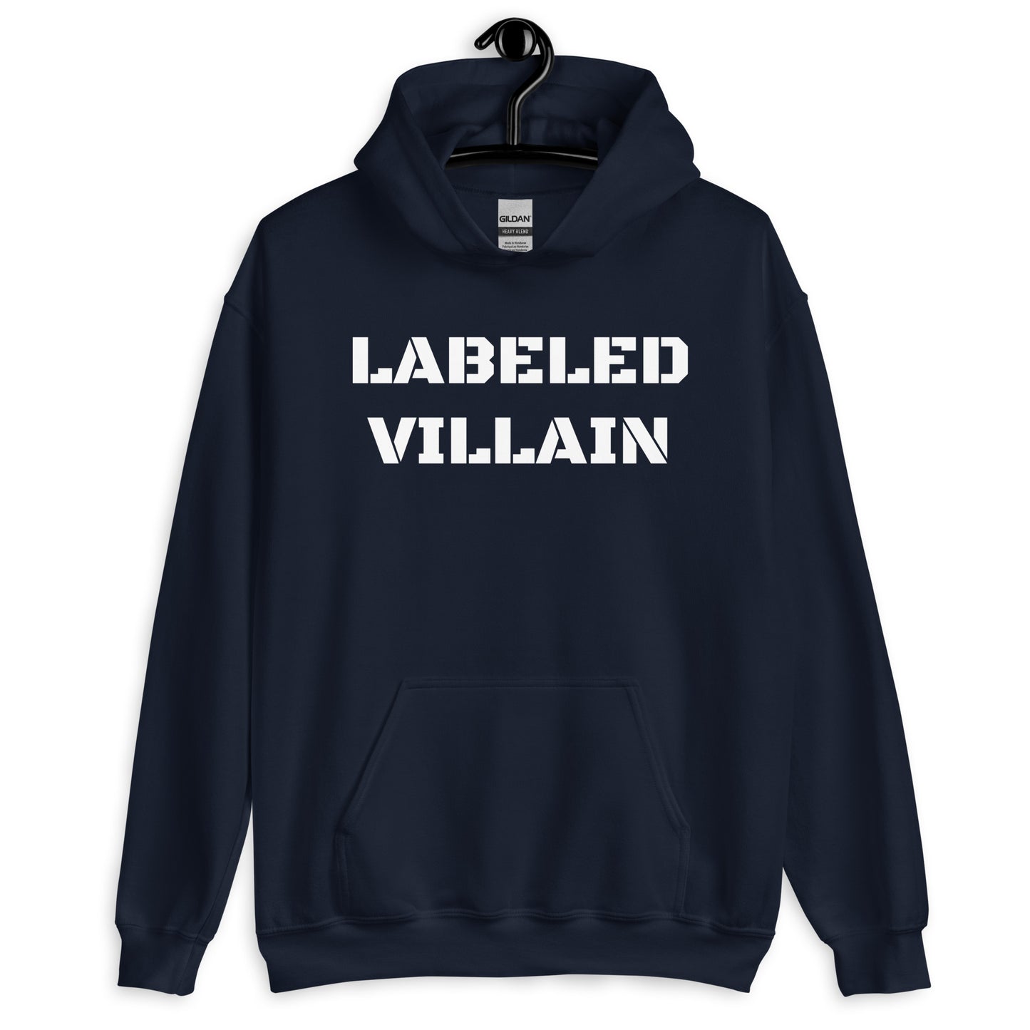 Labeled Villain (Stencil) Hoodie