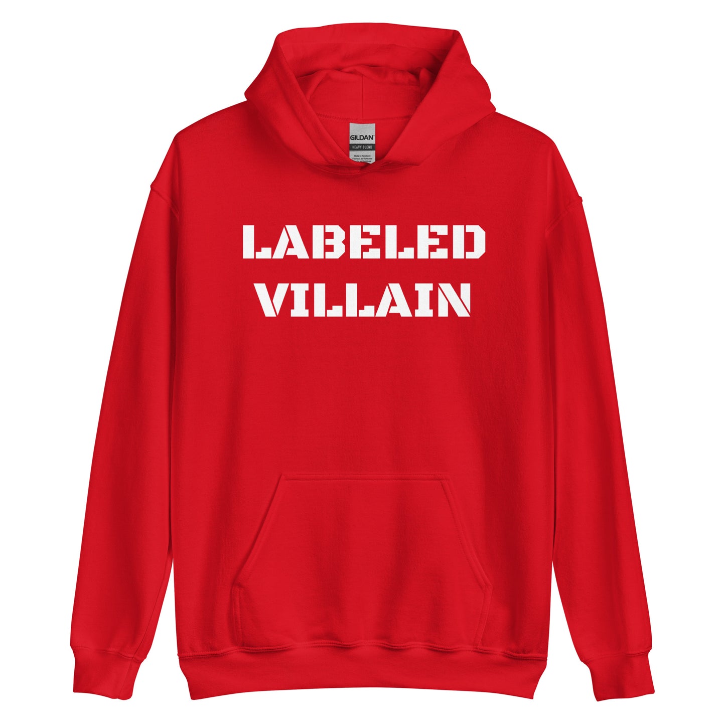 Labeled Villain (Stencil) Hoodie