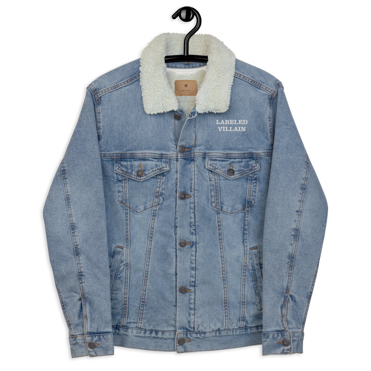 Labeled Villain Denim Sherpa Jacket