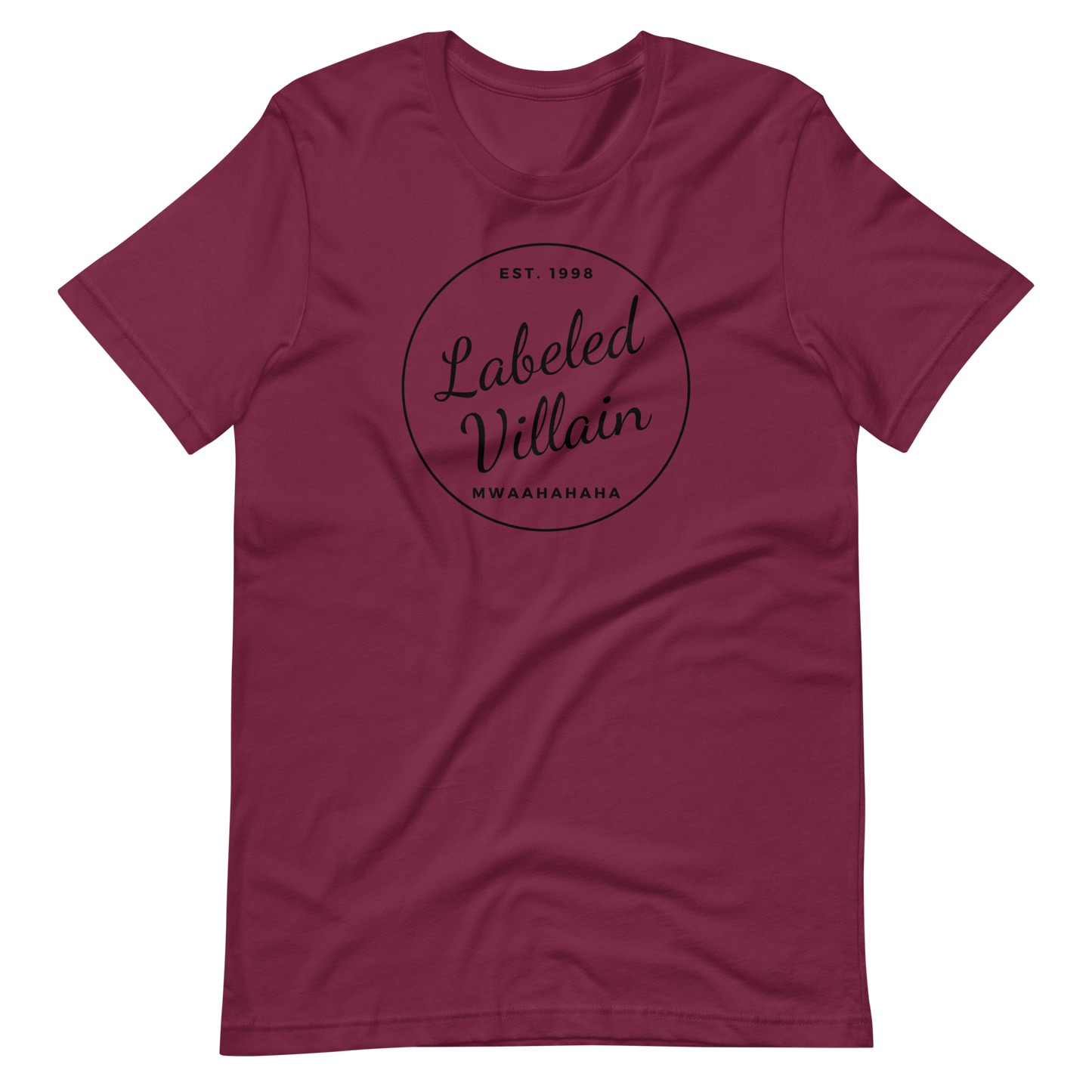 Labeled Villain T-Shirt (Circle)