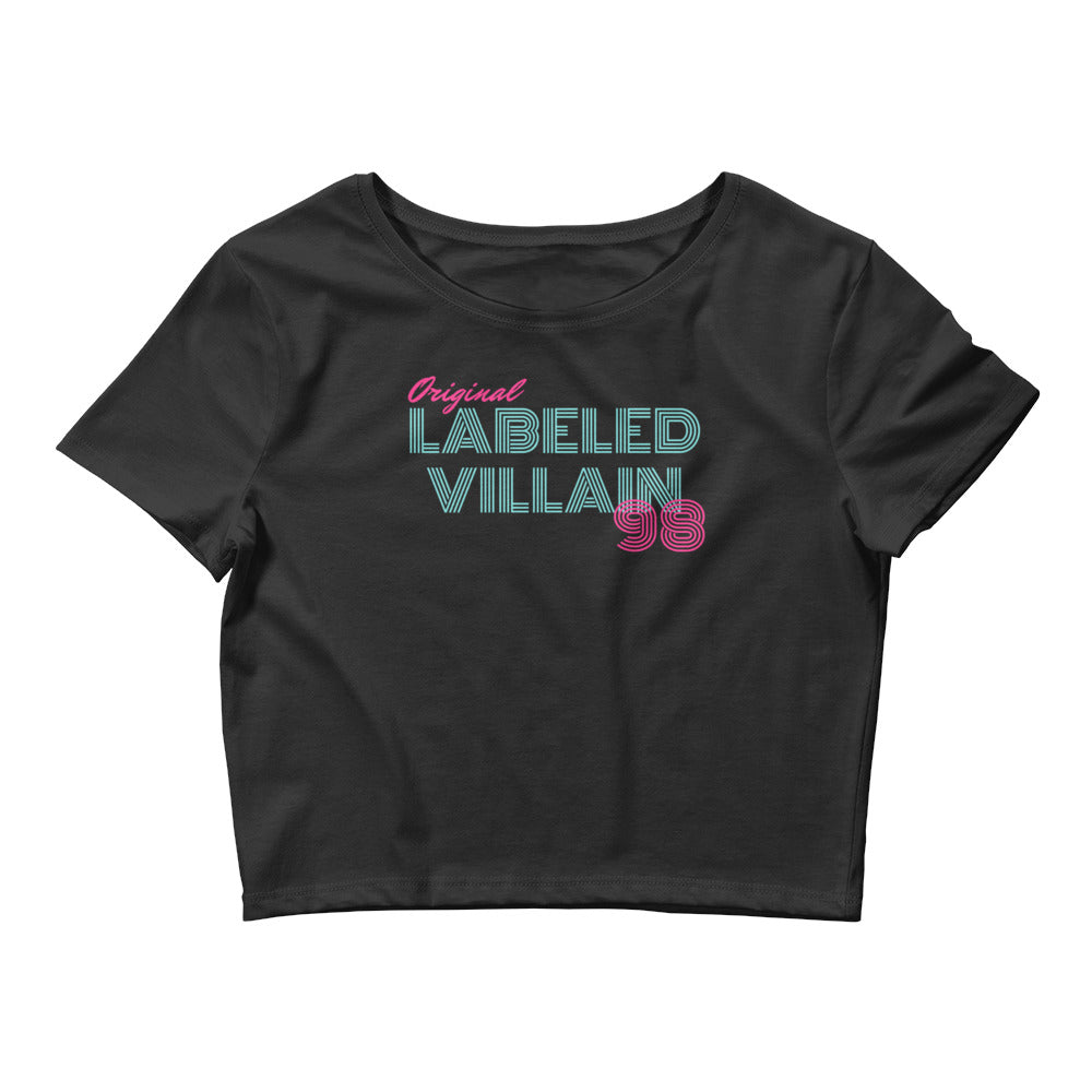 Original Labeled Villain Crop Tee (Miami)