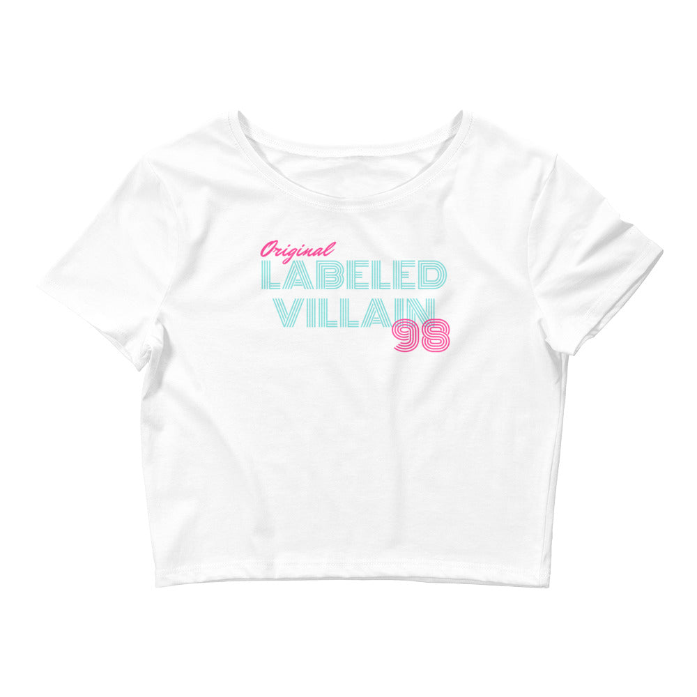 Original Labeled Villain Crop Tee (Miami)