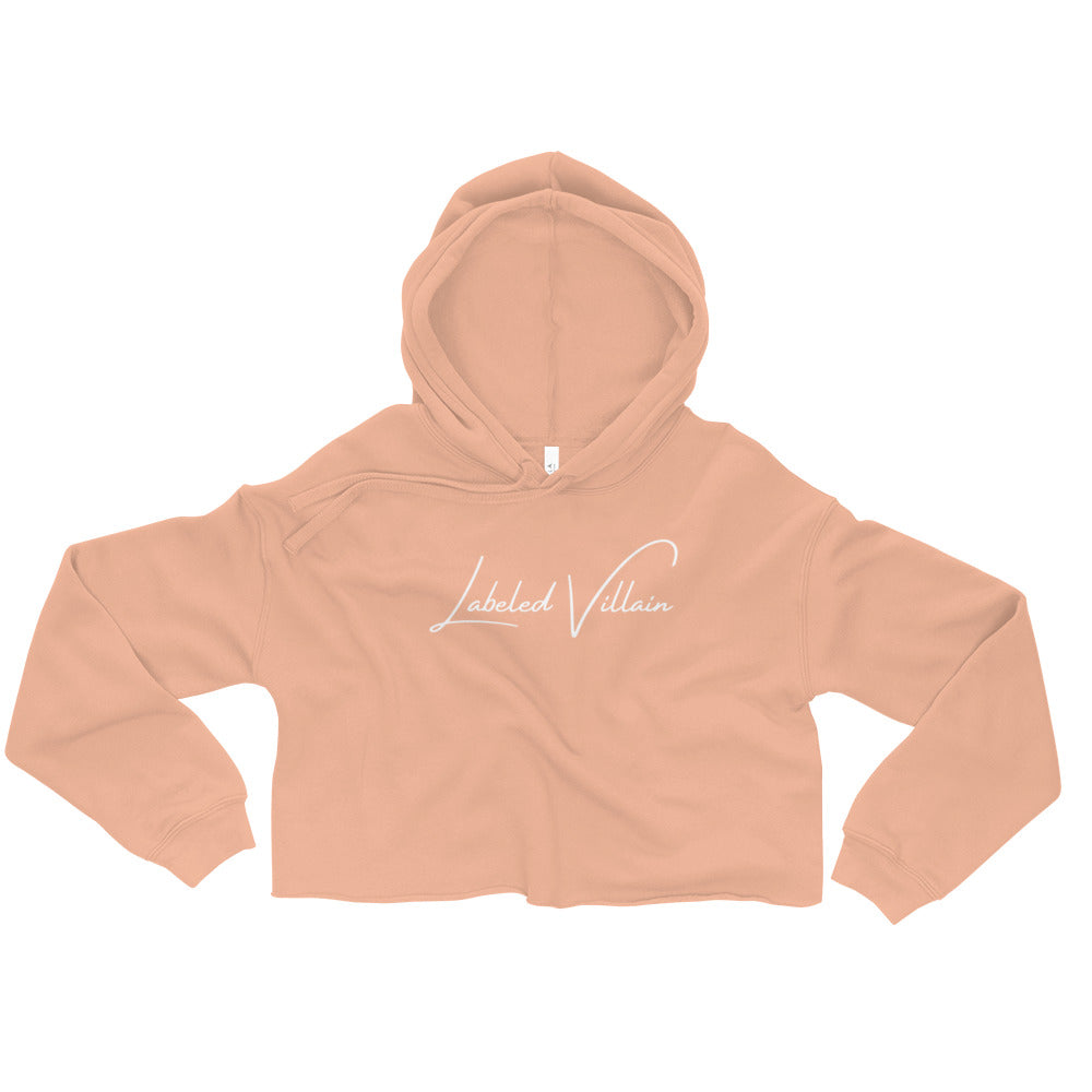 Labeled Villain (Signature) Crop Hoodie
